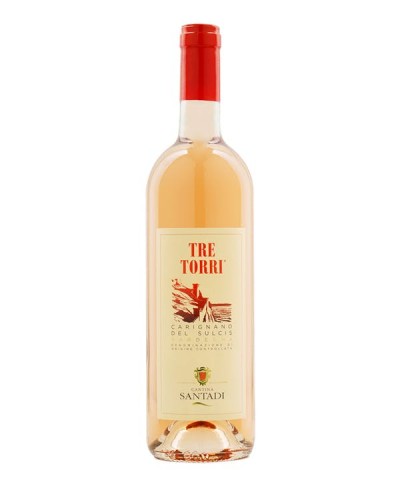 Tre Torri rosato Rubia Carignano del Sulcis - Cantina Santadi 2022