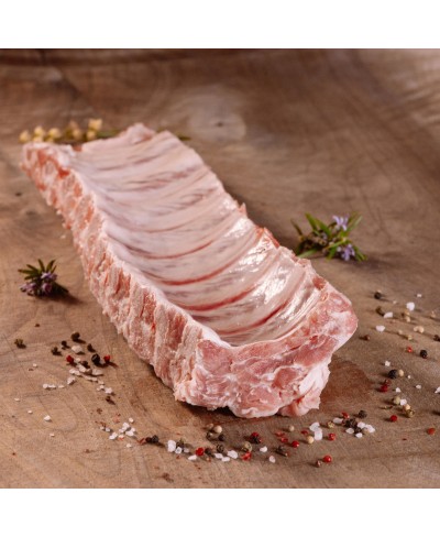 Costine o Ribs di suino Baby Back 3 x 500 gr