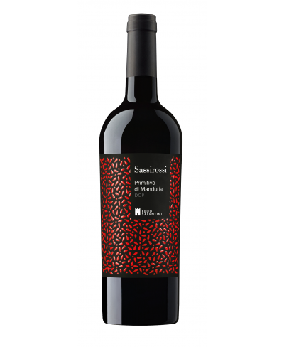 Sassirossi Primitivo di Manduria 2023 Feudi Salentini