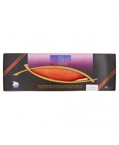 Salmone selvaggio affumicato 600 gr Sockeye