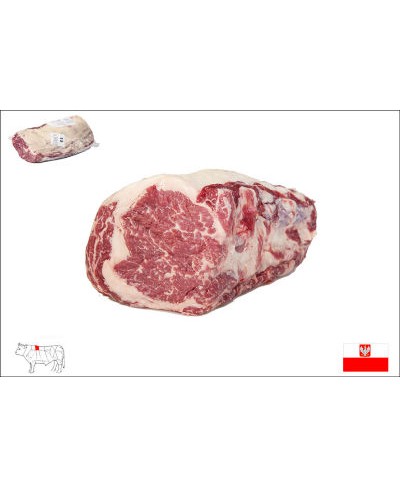 Rib eye high marbling senza osso kg 3.4