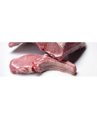 Carrè di Maiale iberico in osso 1 kg - 5 coste fresco