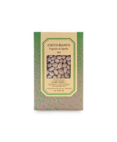 Fagioli Cocco bianco di Spello 500 gr