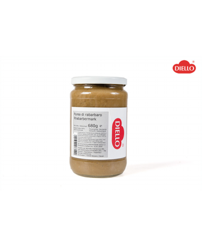 Polpa di Rabarbaro in vetro 680 ml