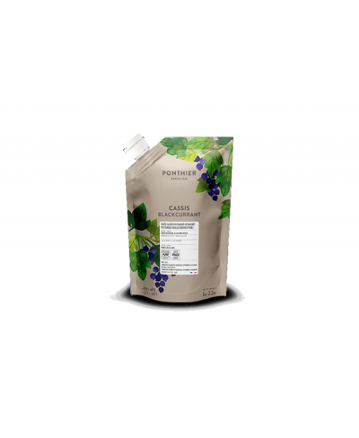 Cassis Ribes nero in polpa di frutta 1 Litro