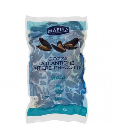 Cozze precotte pulite con guscio 1 kg - gelo