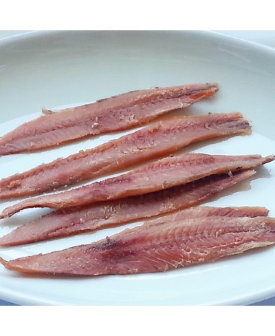 Filetti acciughe del Mar Cantabrico 650 gr netto - Pezzatura mista