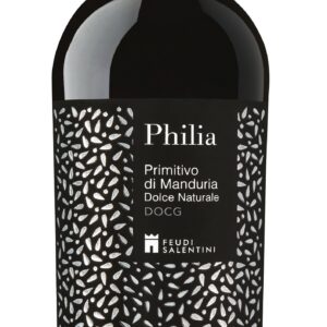 Philia dolce naturale di Primitivo 2022 Feudi Salentini