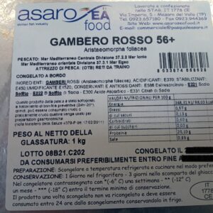 Gambero rosso 56+ 1 kg - Gelo
