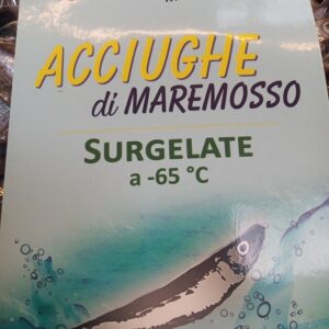 Acciughe del Mar Ligure 1 kg intere - gelo