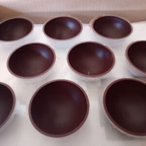 Mezze sfere di cioccolato 45 pezzi