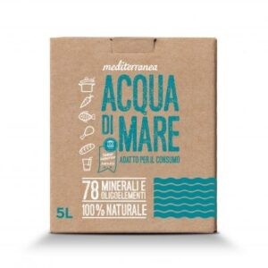 Acqua di mare 5 Litri in bag in box con dispenser