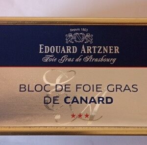 Bloc di fegato grasso anatra 200 gr in lattina