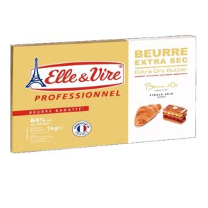 Burro dry per croissant 84% di materia grassa 1 kg