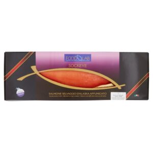 Salmone selvaggio affumicato 600 gr Sockeye