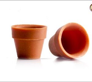 Vaso di fiori in cioccolato 28 pezzi - 62 d 55 h