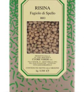 Fagioli Risina di Spello secchi - biologico 500 gr