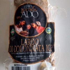 Lardo di colonnata IGP - trancio 500 gr