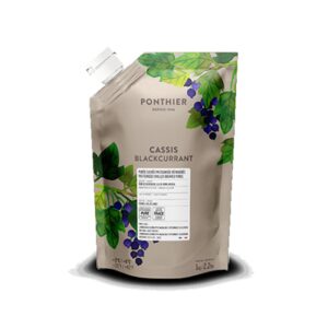 Cassis Ribes nero in polpa di frutta 1 Litro