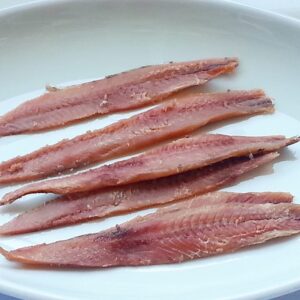 Filetti acciughe del Mar Cantabrico 550 gr netto - Pezzatura mista