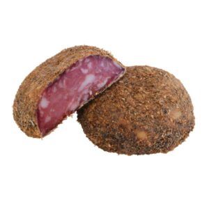 Salame Pagnottella stagionata in crusca 400 gr - Calabria