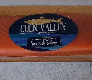 Filetto salmone affumicato 300 gr Coln Valley