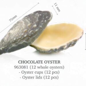 Ostrica di cioccolato 12 pezzi
